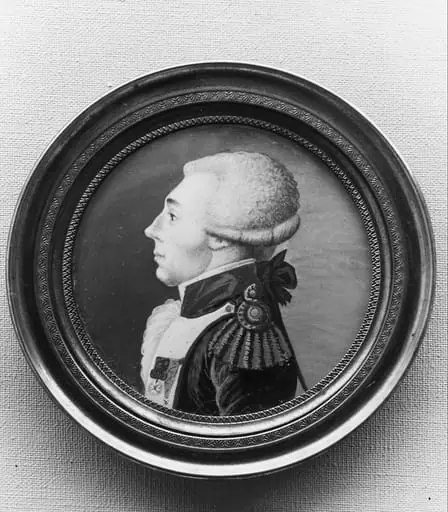 Portrait Miniature of the Marquis de Lafayette