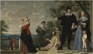 Portrait of a Bruges family, by Jacob van Oost