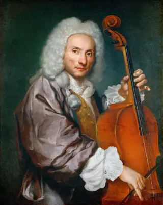 Portrait of a Cello Player, by Giacomo Ceruti