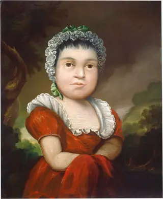 Portrait of a Child, by Edward Hicks