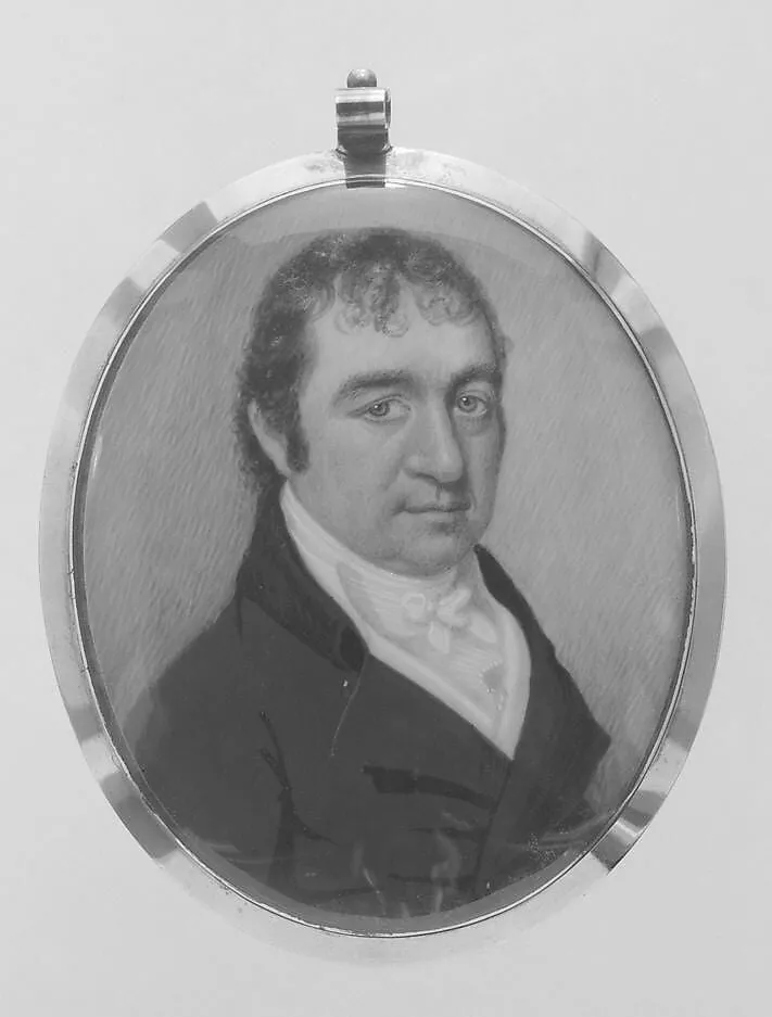 Portrait of a Gentleman, watercolor, 1802