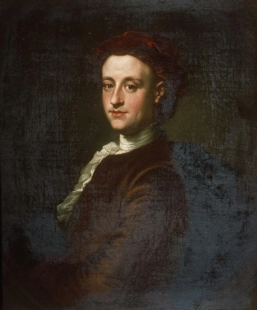 Portrait of a gentleman in red turban