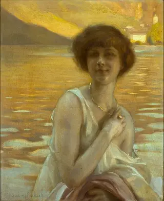 Portrait of a Lady, by Paul Émile Chabas