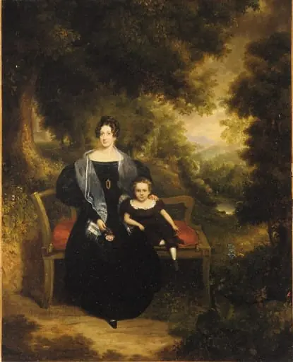 Portrait of a Lady and Child