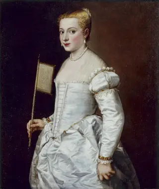 Portrait of a Lady in White, by Titian