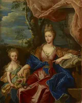 Portrait of a Lady with a Child