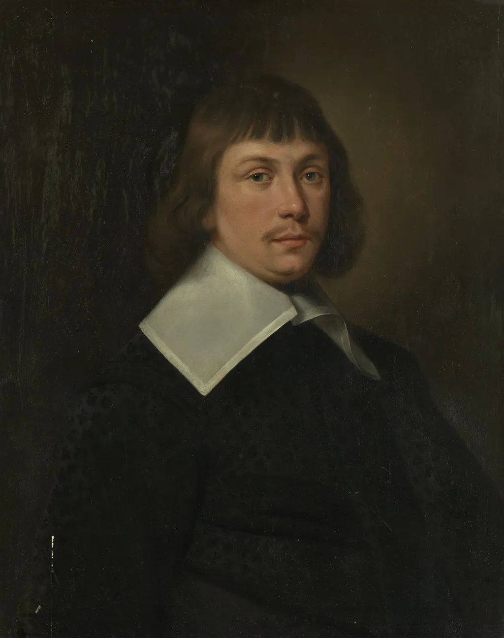 Portrait of a man, oil, 1643
