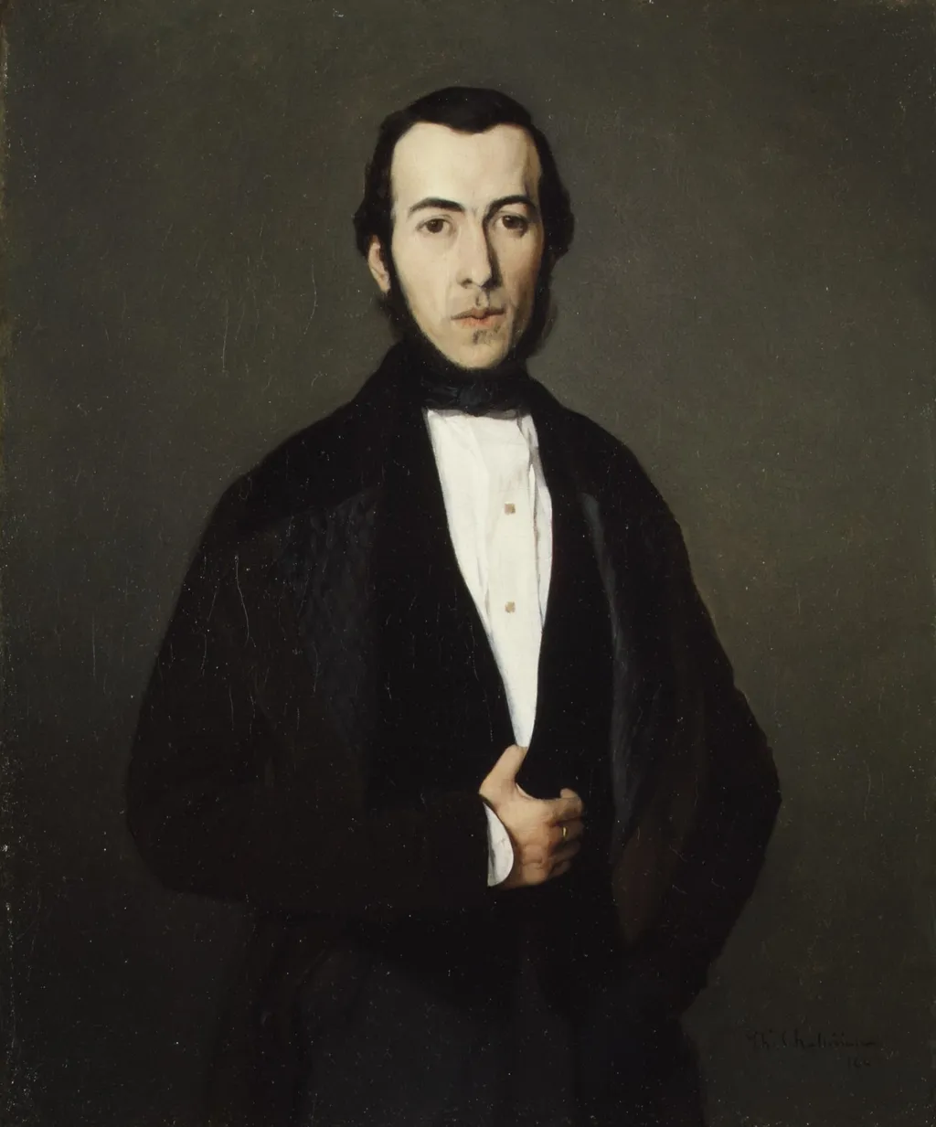Portrait of a Man, oil, 1835