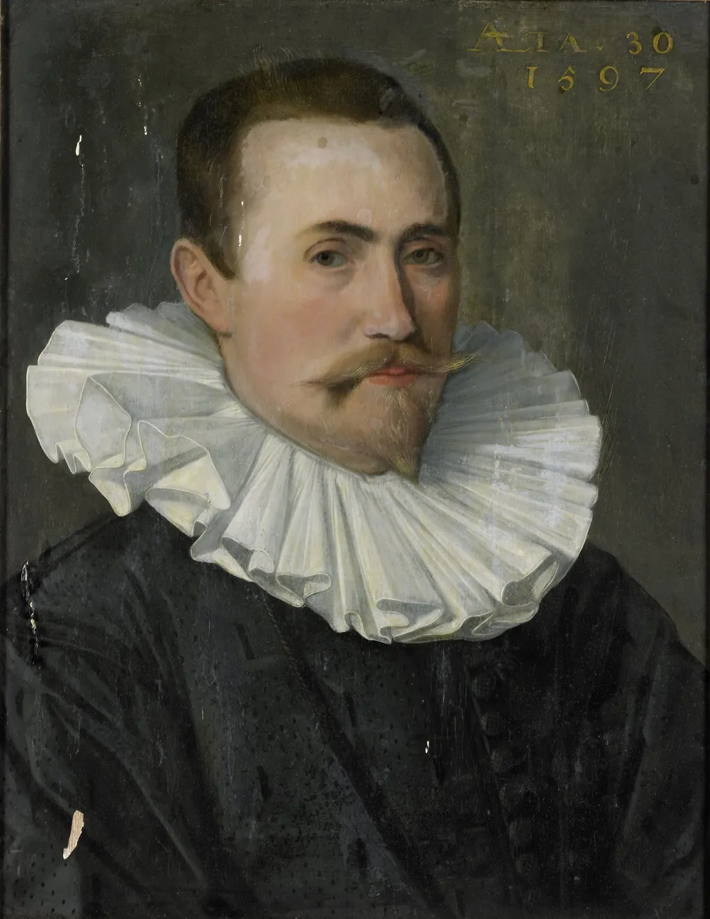 Portrait of a Man, oil, 1599