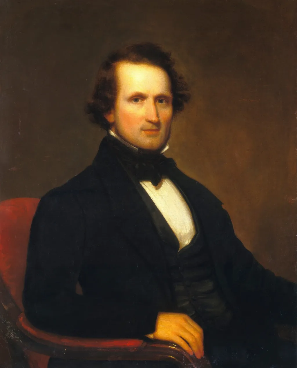 Portrait of a Man, oil, 1840