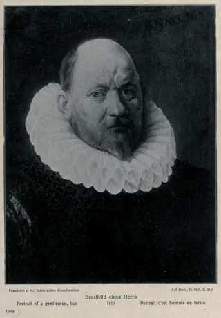 Portrait of a man in a ruff collar