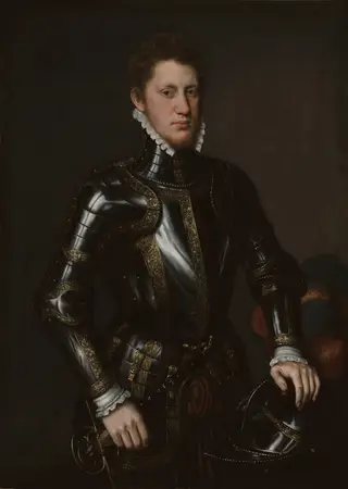 Portrait of a Man in Armor