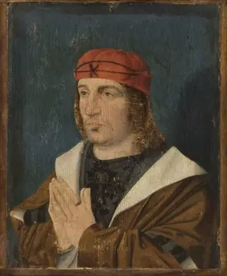 Portrait of a Man in Prayer