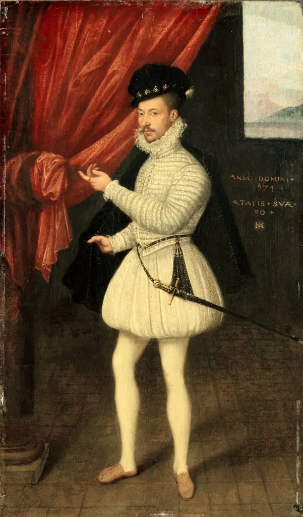 Portrait of a Man in White