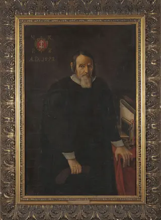 Portrait of a man – M.K., Gozdawa coat of arms