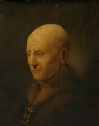 Portrait of a man, perhaps Rembrandt's father, Harmen Gerritsz van Rijn