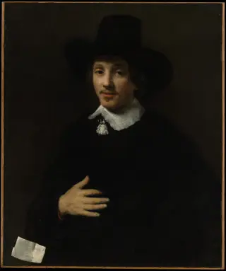 Portrait of a Man (Self-Portrait?), by Willem Drost