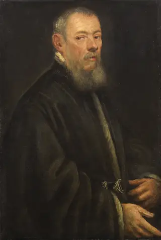 Portrait of a man with a gray beard