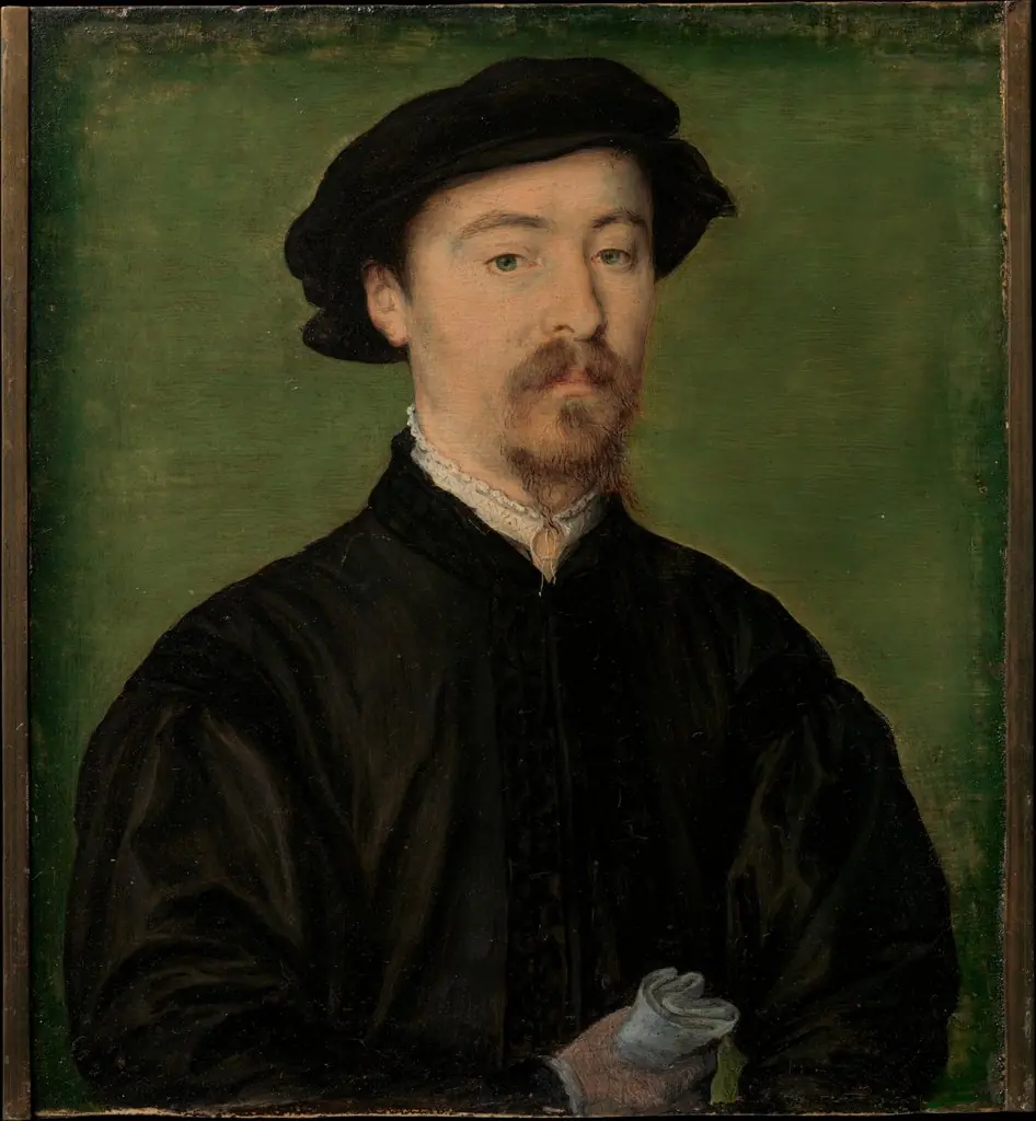 Portrait of a Man with Gloves
