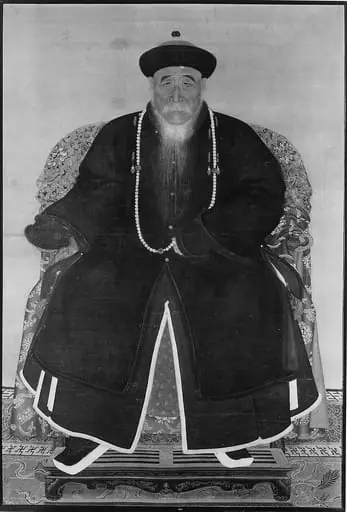 清  佚名   滿清官員像     軸|Portrait of a Manchu Official, 1699