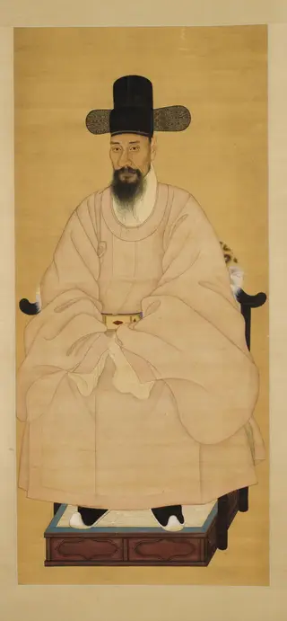 Portrait of a Scholar-Official in a Pink Robe
