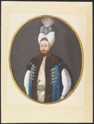 Portrait of a sultan
