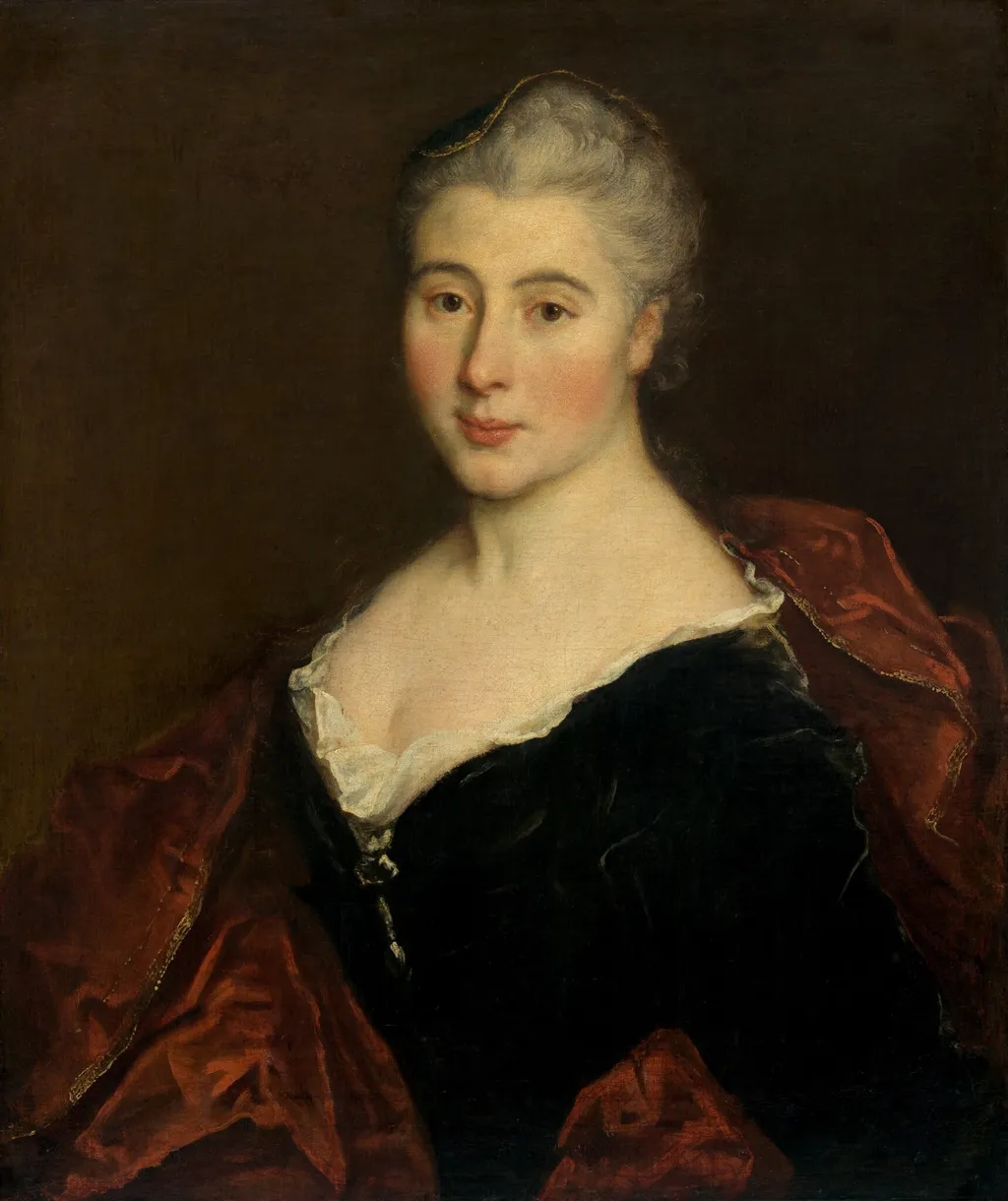 Portrait of a Woman, oil, 1711