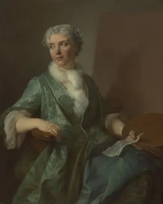 Portrait of a Woman Artist