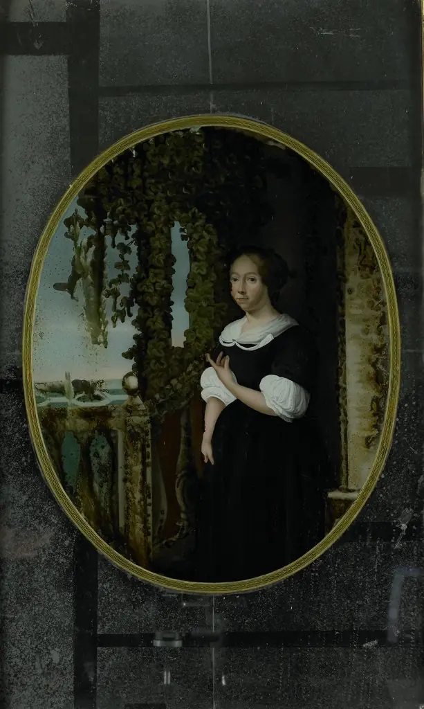 Portrait of a Woman in 17th-century Clothing, 1750