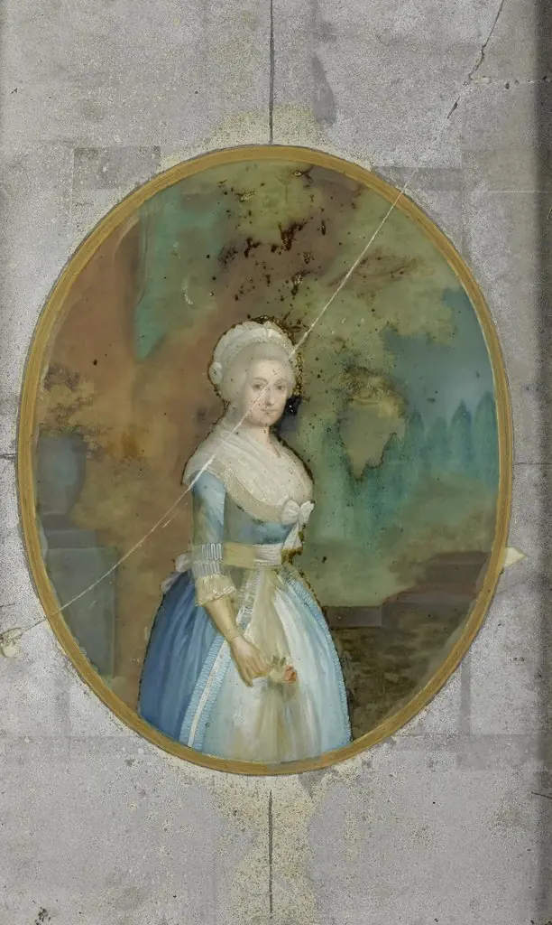 Portrait of a Woman in 18th-century Clothing, 1750