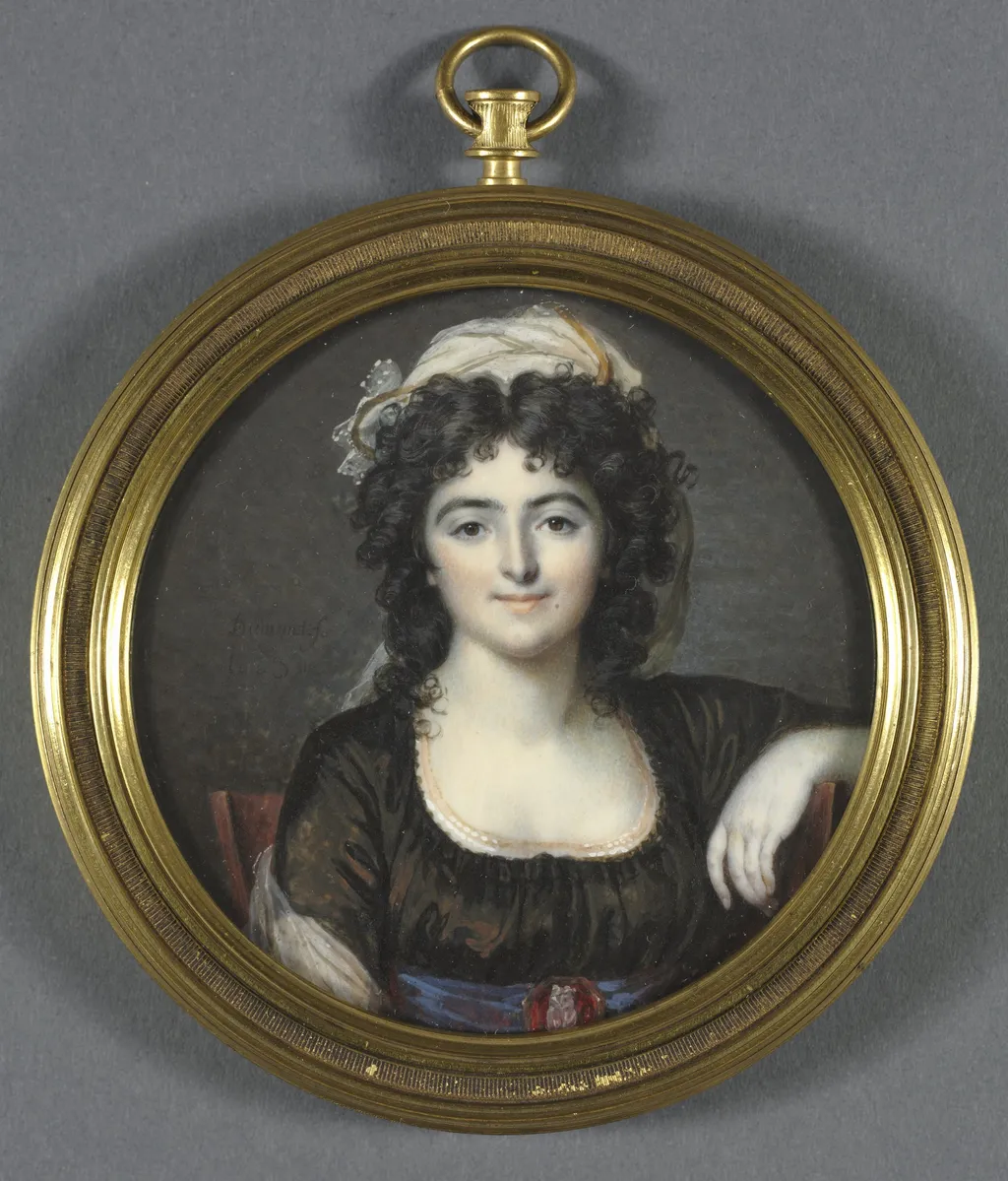 Portrait of a Woman in a Brown Dress, unspecified, 1798