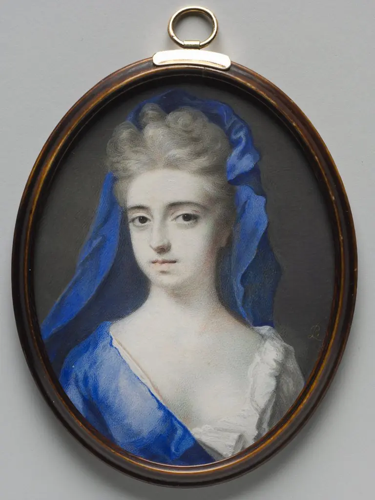 Portrait of a Woman in Blue
