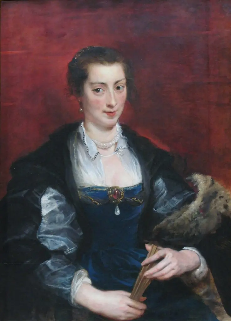 Portrait of a woman, traditionally identified as Isabella Brant