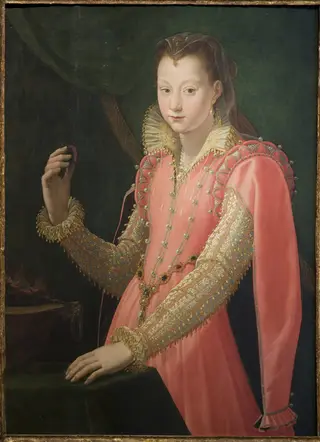 Portrait of a Young Woman as Portia Catonis