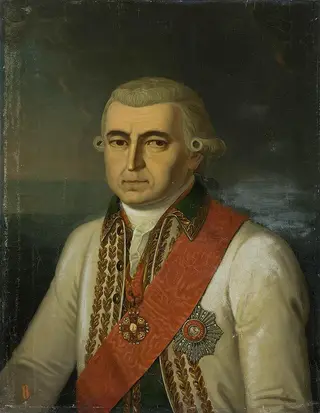 Portrait of Admiral A.I. Nagaev