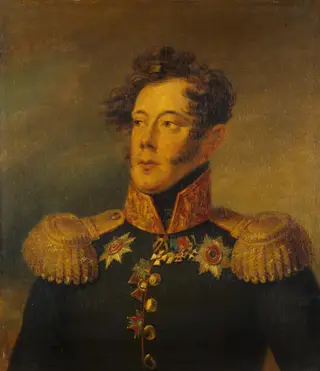 Portrait of Alexander I. Albrecht (1788-1828), 1825