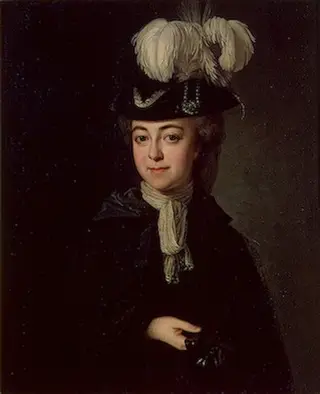 Portrait of Alexei Bobrinsky in a Masquerade Costume