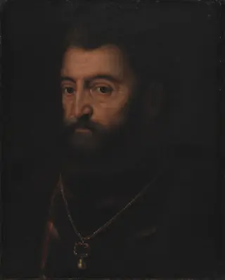 Portrait of Alfonso d'Este Duke of Ferrara