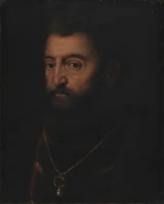 Portrait of Alfonso d'Este, Duke of Ferrara, by Unknown