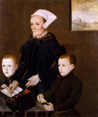 Portrait of Alice Barnham (nee Bradbridge)