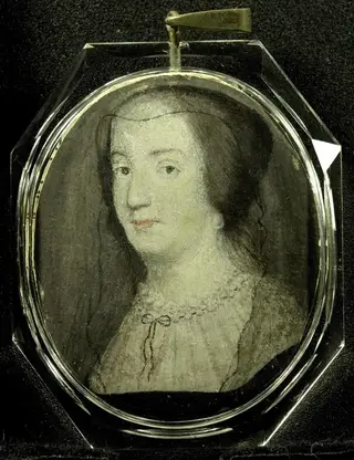 Portrait of Amalia van Solms -Braunfels (1602-1675)