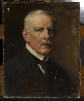 Portrait of an old man
