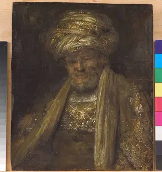 Portrait of an Oriental Man