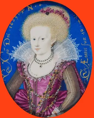 Portrait of an Unknown Girl, Aged 10
