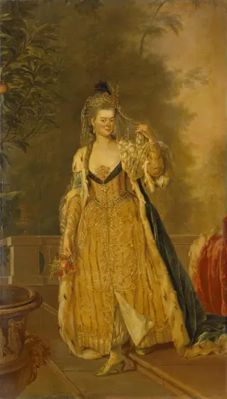 Portrait of Anna Elizabeth Louise Ferdinanda of Prussia, by Anna Dorothea Therbusch