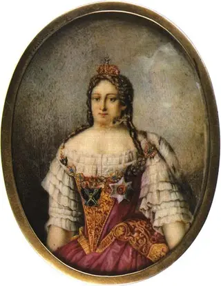 Portrait of Anna of Russia (1693-1740)