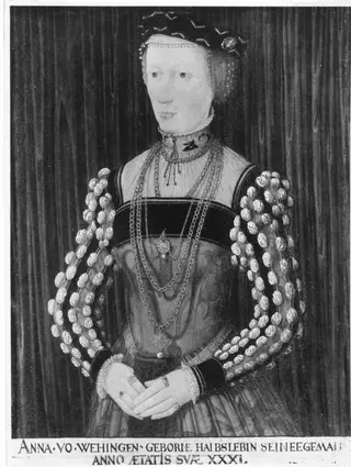 Portrait of Anna von Wehingen