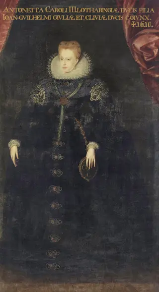Portrait of Antoinette of Lorraine (1568-1610), Duchess of Jülich-Cleves-Berg