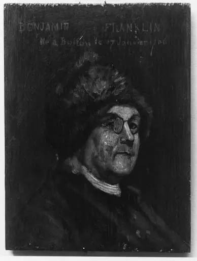 Portrait of Benjamin Franklin, 1829