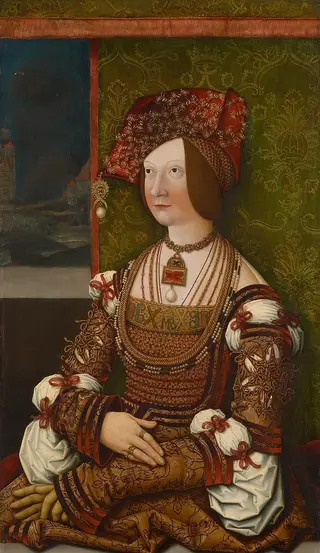 Portrait of Bianca Maria Sforza